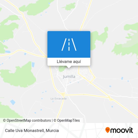 Mapa Calle Uva Monastrell