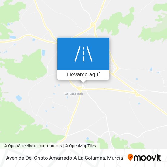 Mapa Avenida Del Cristo Amarrado A La Columna