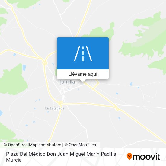Mapa Plaza Del Médico Don Juan Miguel Marín Padilla