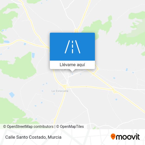 Mapa Calle Santo Costado