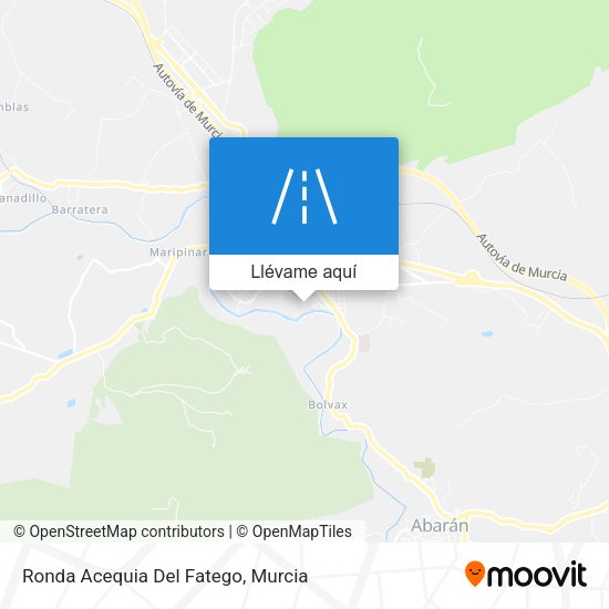Mapa Ronda Acequia Del Fatego