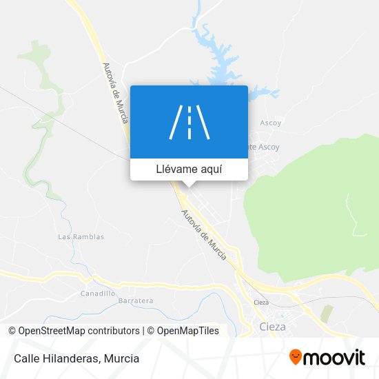 Mapa Calle Hilanderas