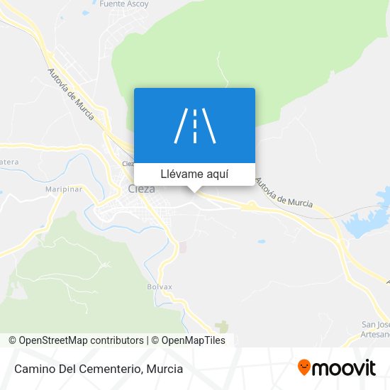Mapa Camino Del Cementerio