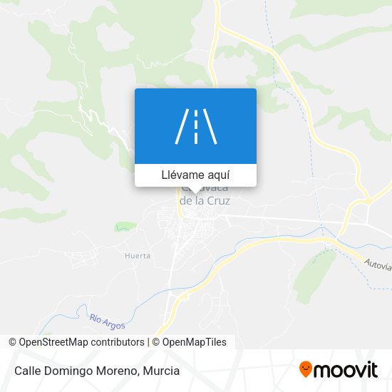 Mapa Calle Domingo Moreno