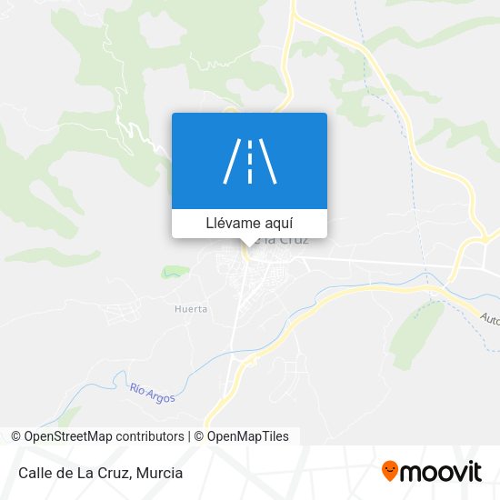 Mapa Calle de La Cruz