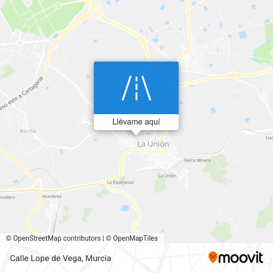 Mapa Calle Lope de Vega