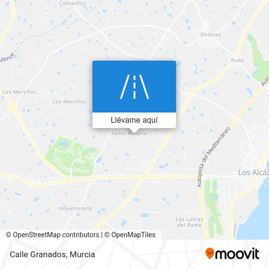 Mapa Calle Granados