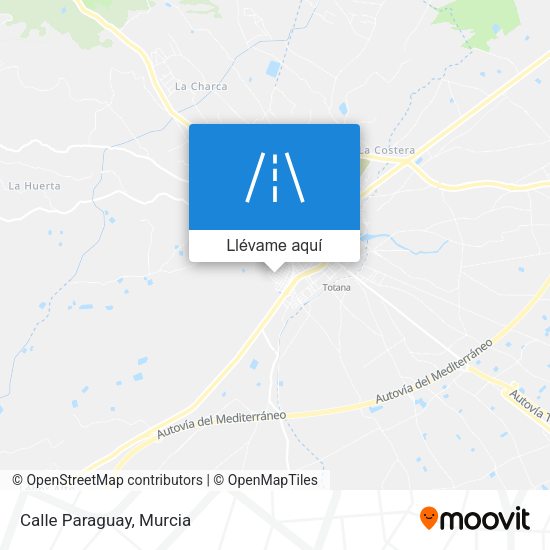 Mapa Calle Paraguay
