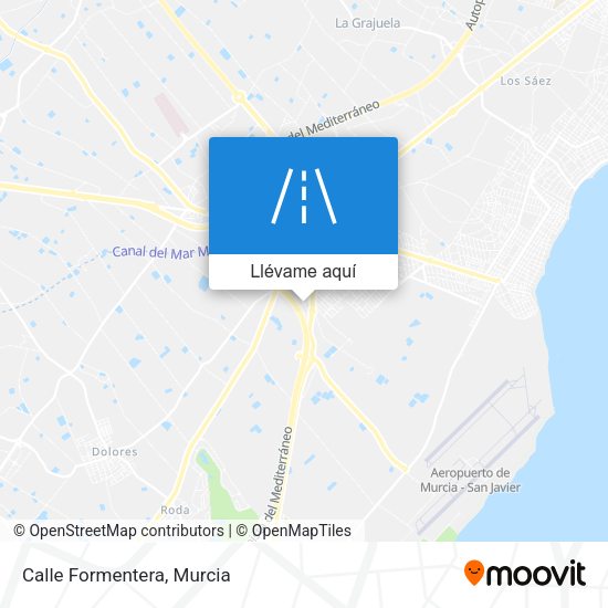 Mapa Calle Formentera