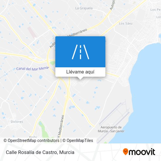 Mapa Calle Rosalía de Castro