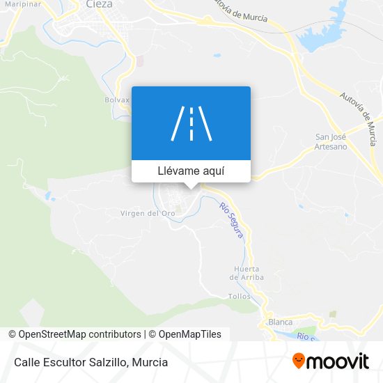 Mapa Calle Escultor Salzillo