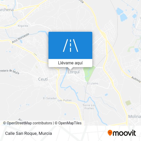 Mapa Calle San Roque