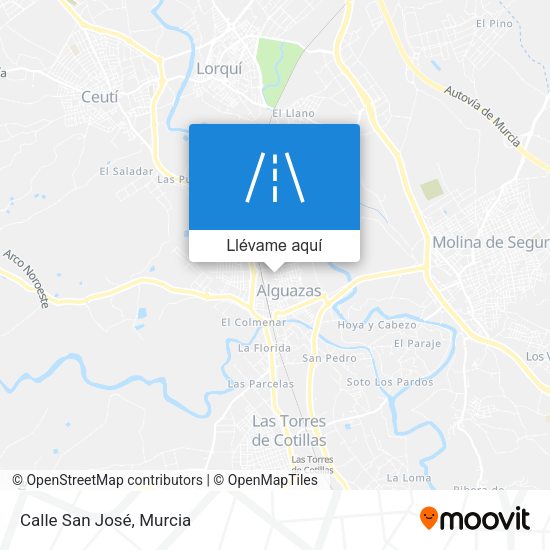 Mapa Calle San José