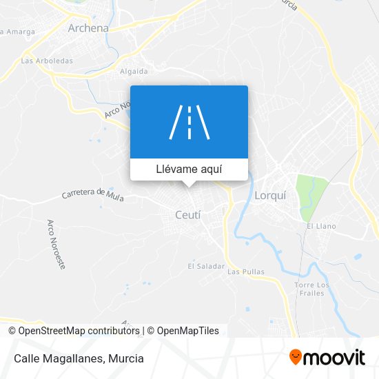 Mapa Calle Magallanes