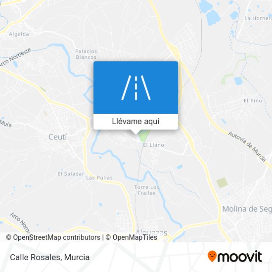 Mapa Calle Rosales
