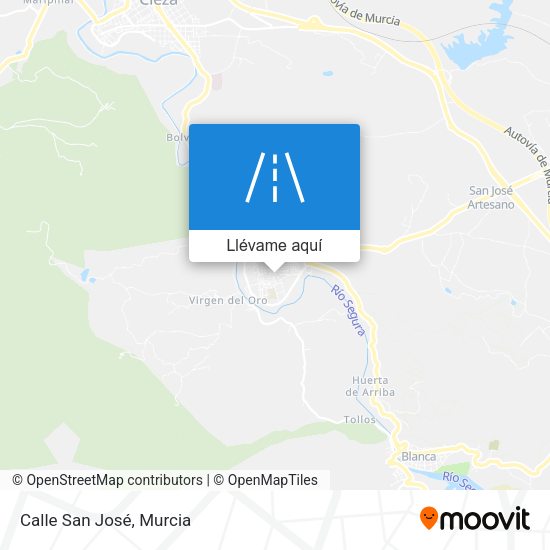 Mapa Calle San José