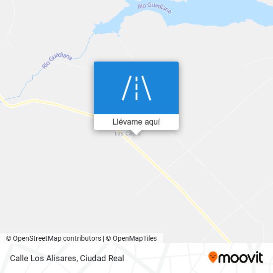 Mapa Calle Los Alisares