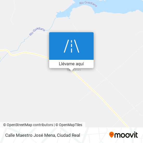Mapa Calle Maestro José Mena