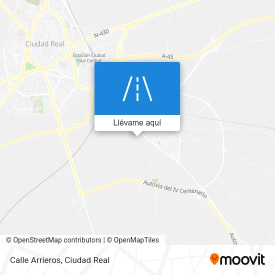 Mapa Calle Arrieros