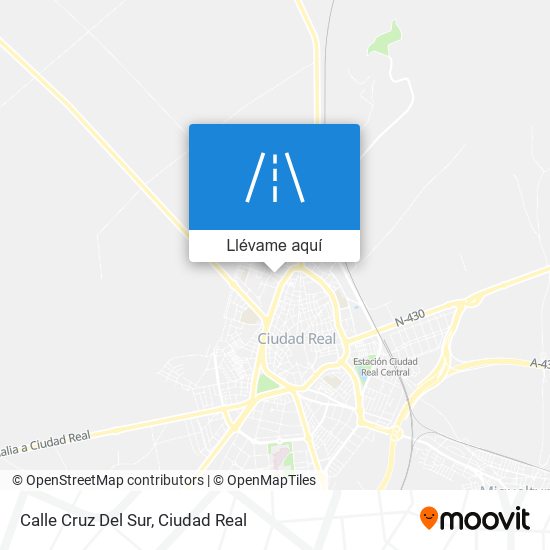 Mapa Calle Cruz Del Sur