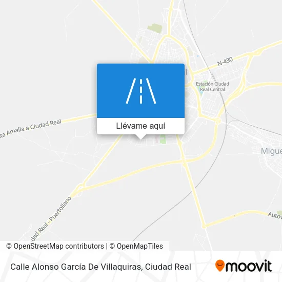 Mapa Calle Alonso García De Villaquiras