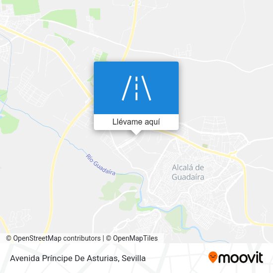 Mapa Avenida Príncipe De Asturias