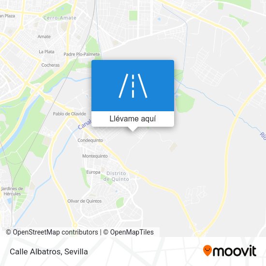 Mapa Calle Albatros
