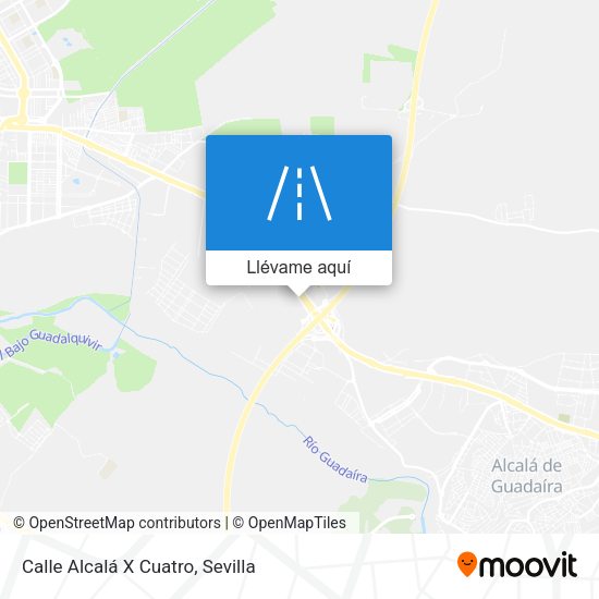 Mapa Calle Alcalá X Cuatro