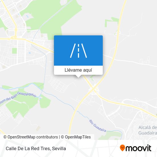 Mapa Calle De La Red Tres