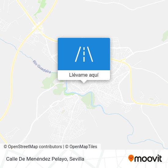 Mapa Calle De Menéndez Pelayo