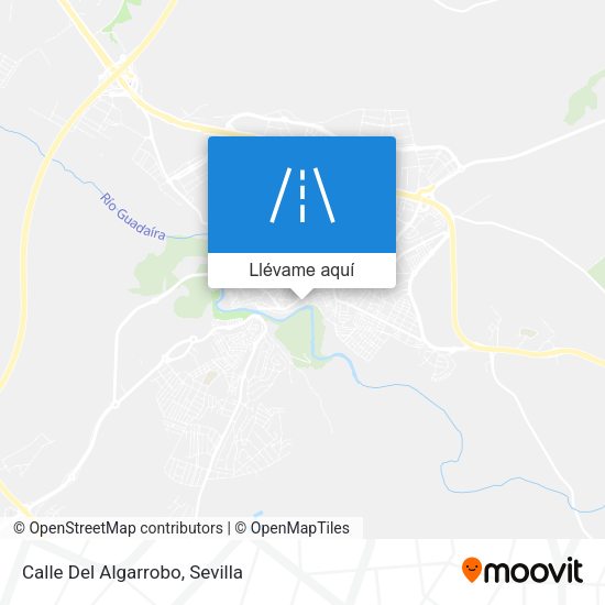 Mapa Calle Del Algarrobo