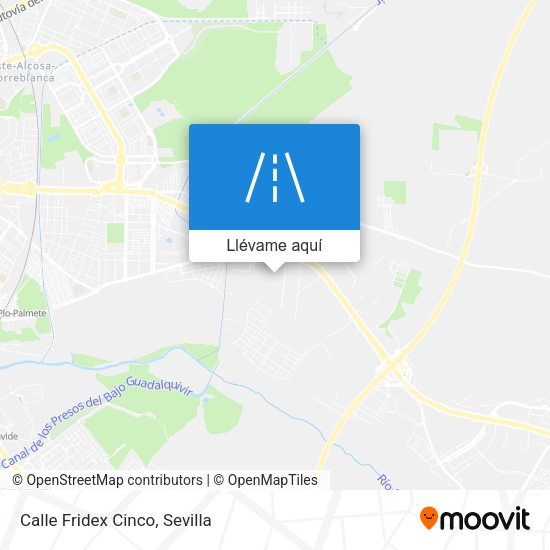 Mapa Calle Fridex Cinco