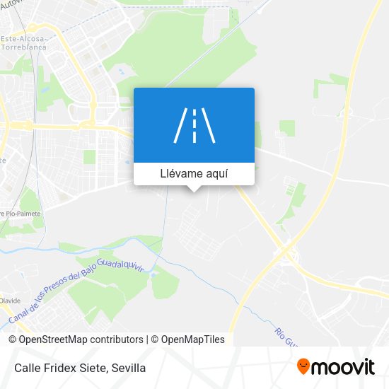 Mapa Calle Fridex Siete