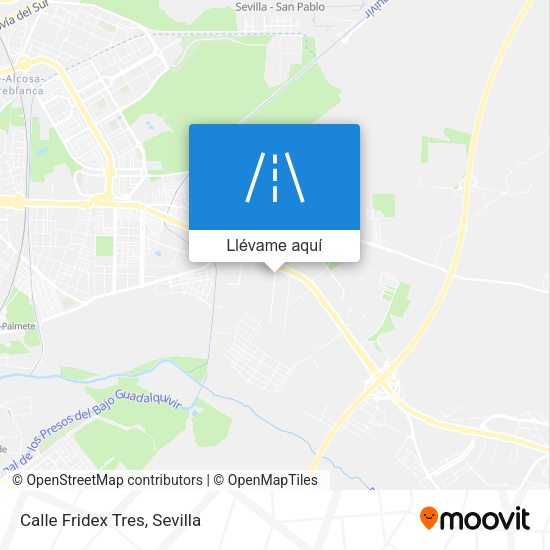 Mapa Calle Fridex Tres