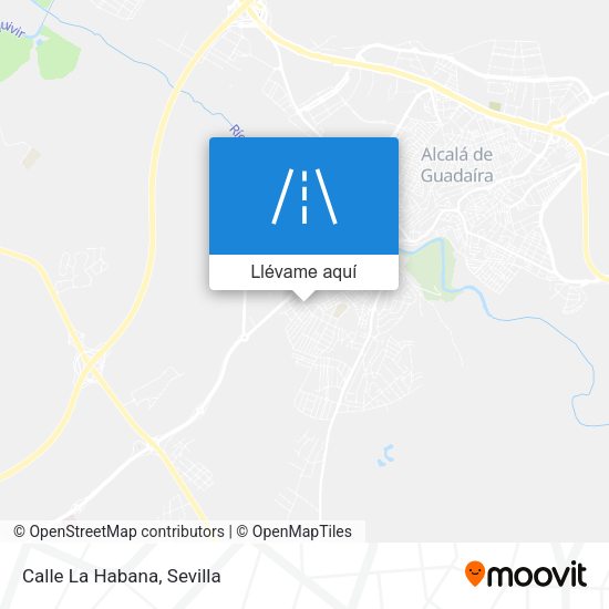 Mapa Calle La Habana