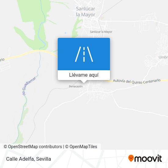 Mapa Calle Adelfa