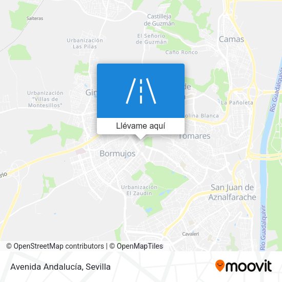 Mapa Avenida Andalucía