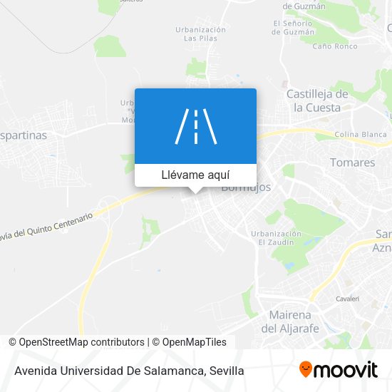 Mapa Avenida Universidad De Salamanca