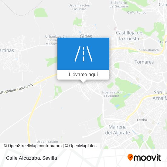 Mapa Calle Alcazaba