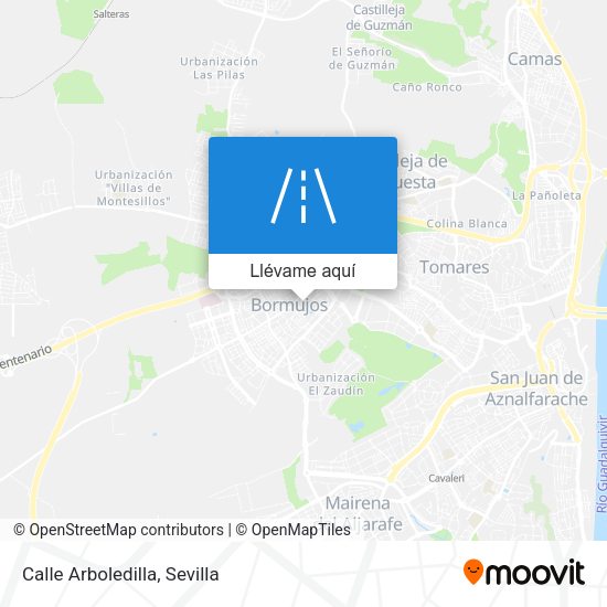 Mapa Calle Arboledilla