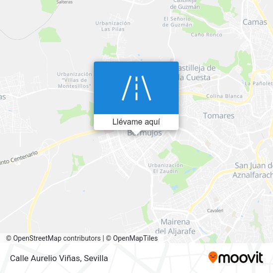 Mapa Calle Aurelio Viñas