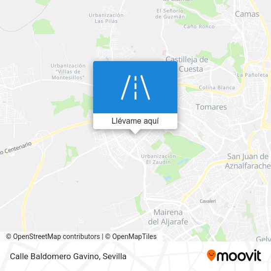 Mapa Calle Baldomero Gavino
