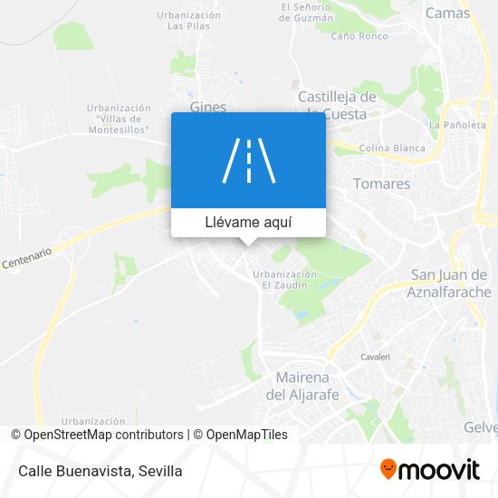 Mapa Calle Buenavista