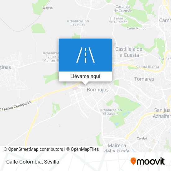 Mapa Calle Colombia