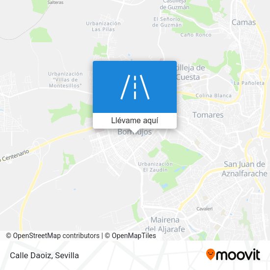 Mapa Calle Daoiz