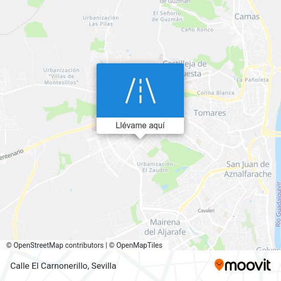 Mapa Calle El Carnonerillo