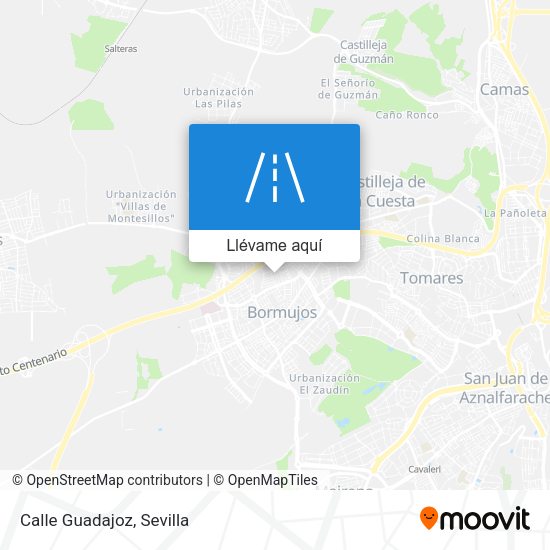 Mapa Calle Guadajoz