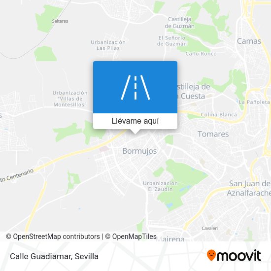 Mapa Calle Guadiamar