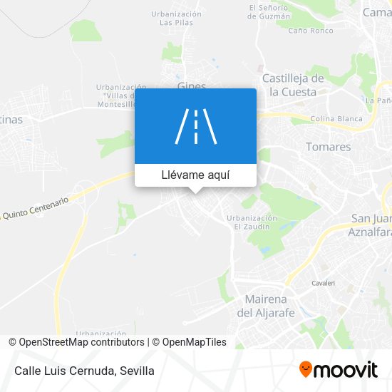 Mapa Calle Luis Cernuda