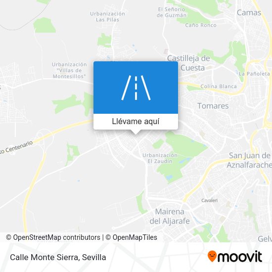 Mapa Calle Monte Sierra